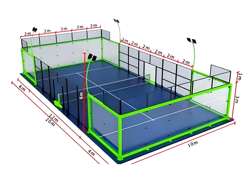 How Padel Court Steel Buildings Handle Wind Uplift on Open Sides