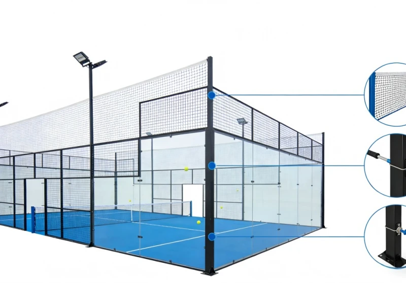 How Steel Frame Padel Courts Are Designed for Indoor and Outdoor Use