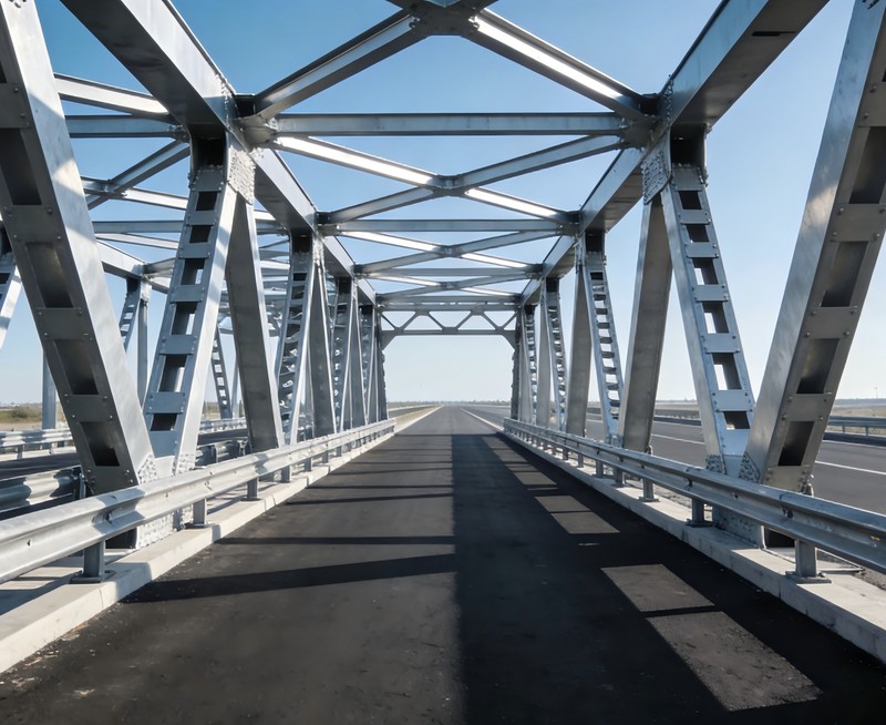 Prefabricated Steel Highway Bridge