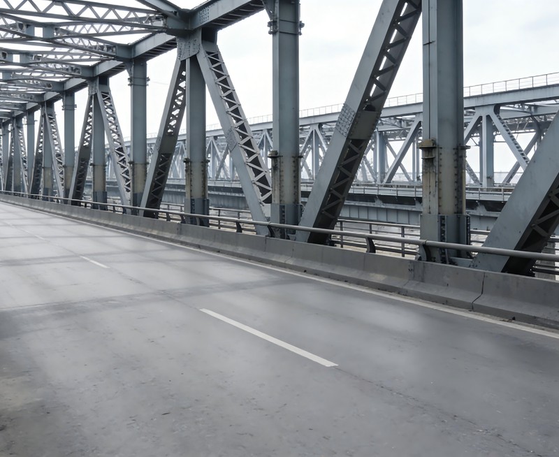 Prefabricated Steel Highway Bridge
