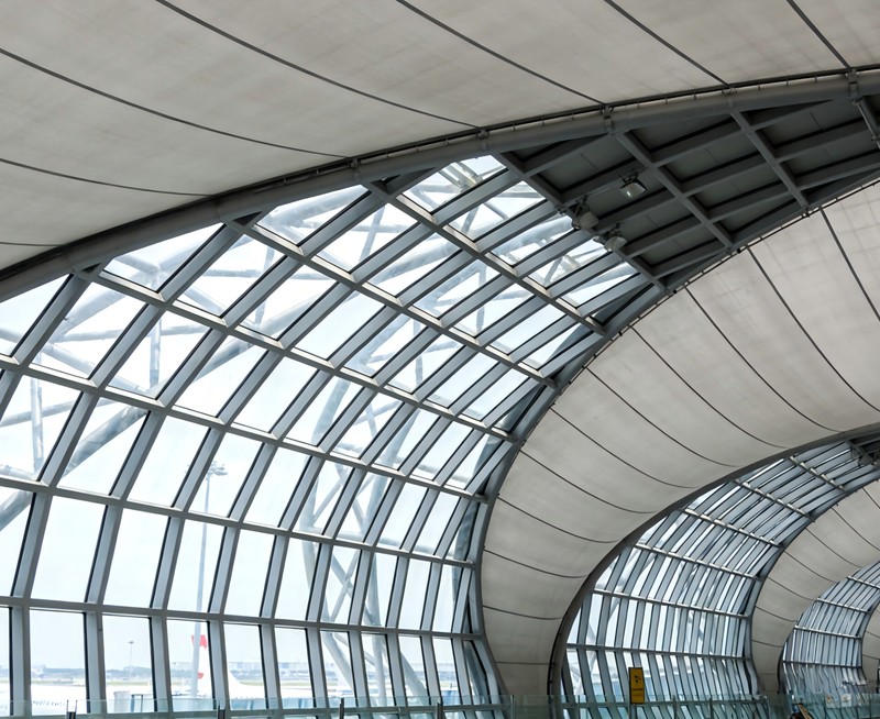 Large-span Steel Structure Airport Terminal