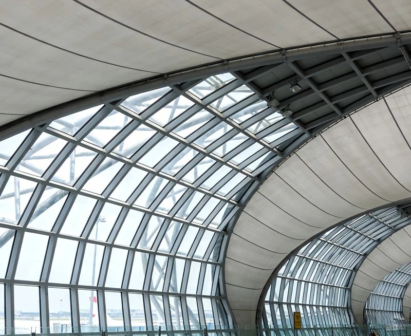 Large-span Steel Structure Airport Terminal