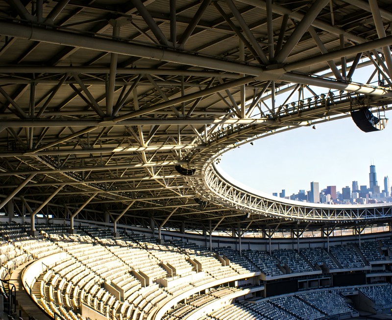 Large-span Steel Structure Stadium
