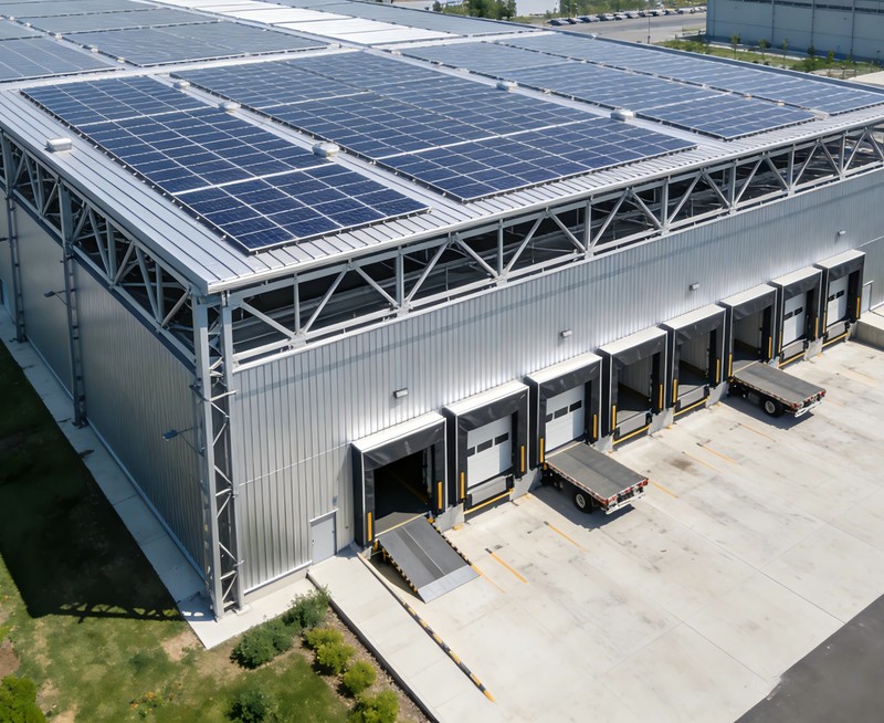 Pre-engineered Steel Structure Logistics Center