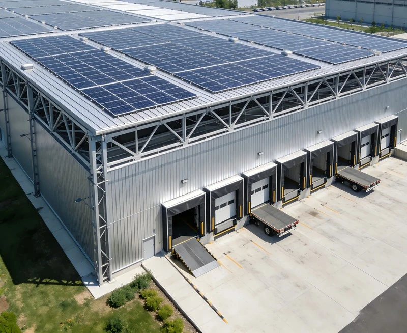 Pre-engineered Steel Structure Logistics Center
