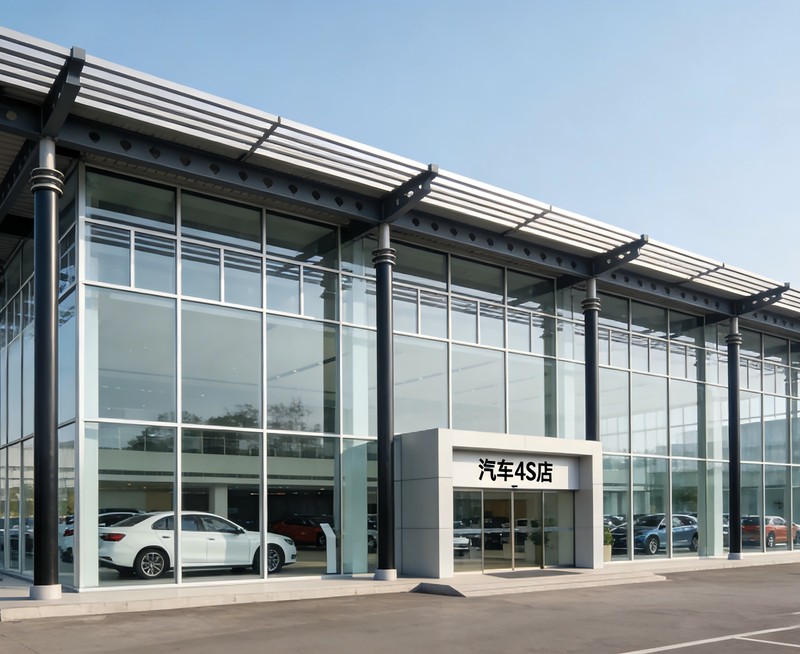 Steel Structure Car 4S Dealership