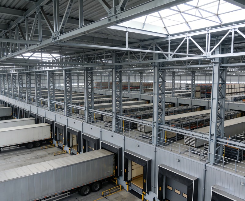 Pre-engineered Steel Structure Logistics Center