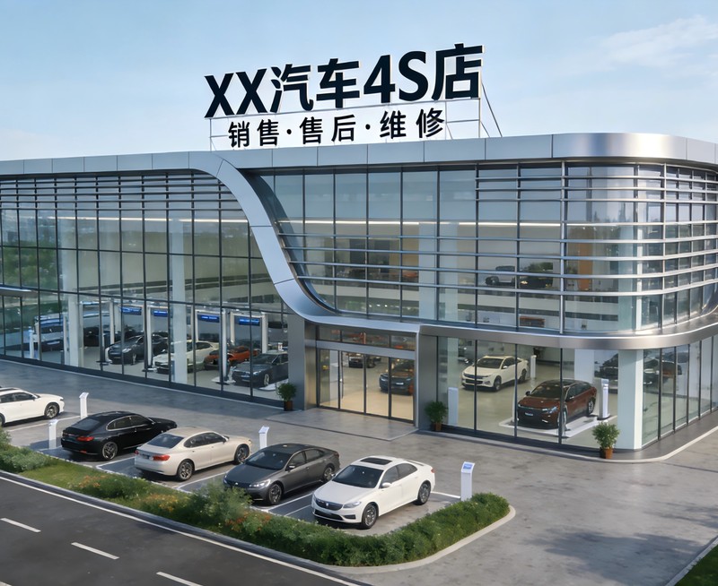 Steel Structure Car 4S Dealership