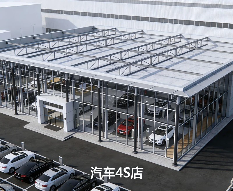 Steel Structure Car 4S Dealership