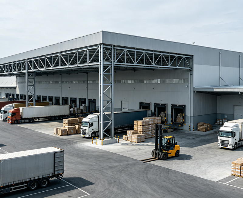Pre-engineered Steel Structure Logistics Center