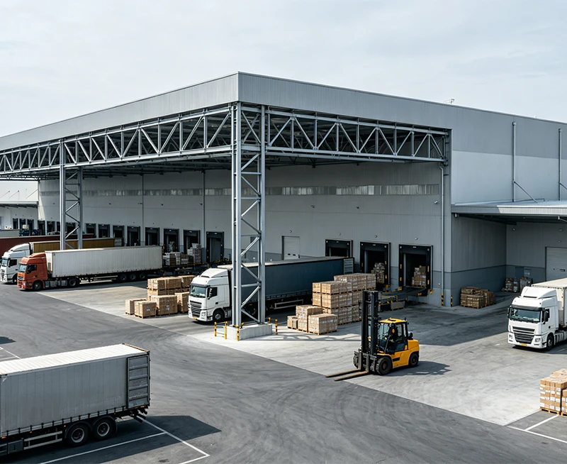 Pre-engineered Steel Structure Logistics Center