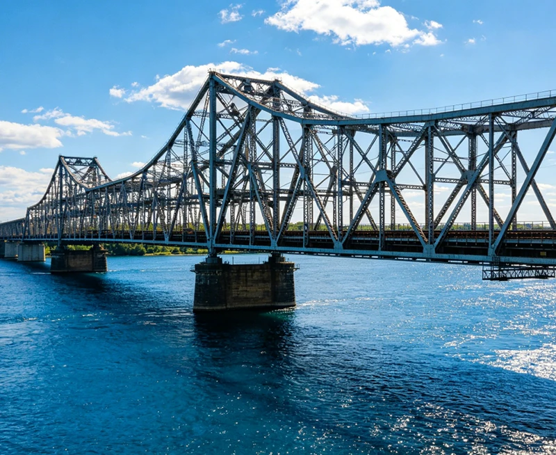 Prefabricated Steel Railway Bridge