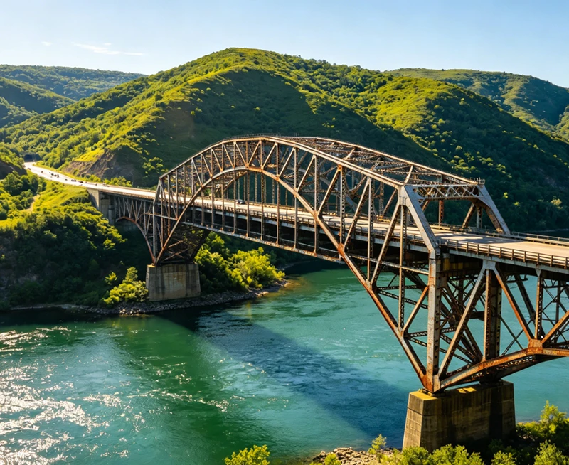Prefabricated Steel Highway Bridge