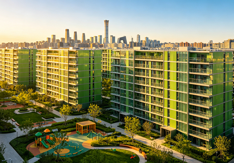 Beijing to Fully Promote Prefabricated Buildings in 2026 with Over 70% Green Building Materials