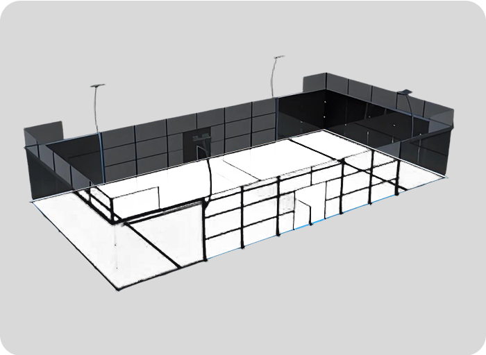 Panoramic Padel Court