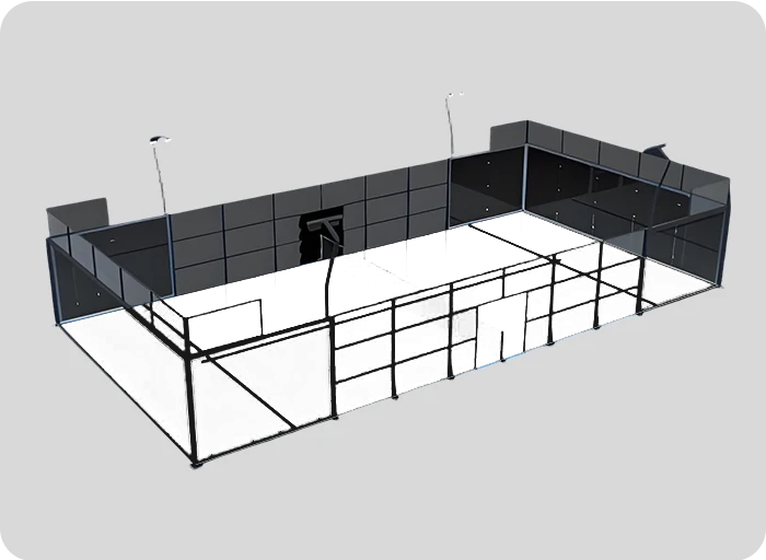 Super Panoramic Padel Court