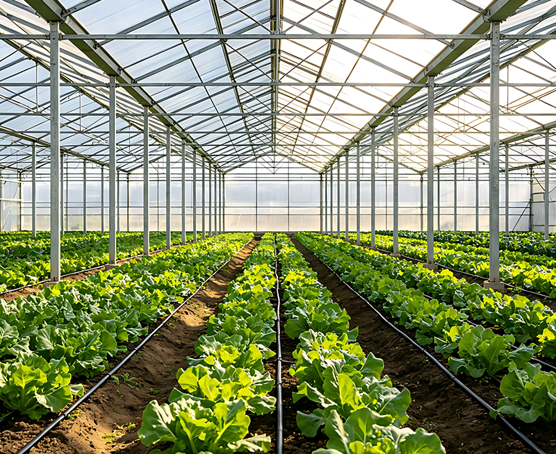 Steel Structure Vegetable Greenhouse