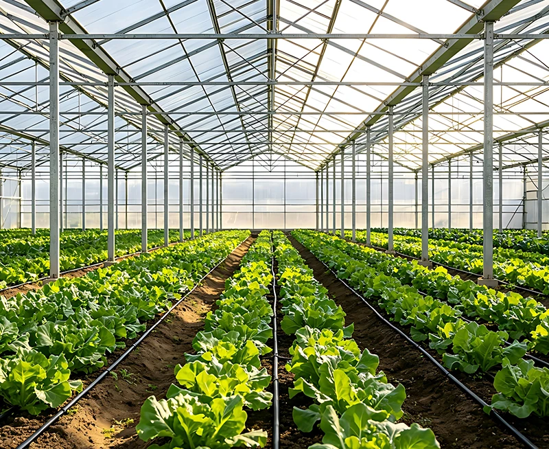 Steel Structure Vegetable Greenhouse