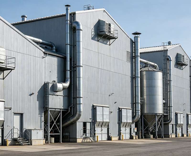 Professional Grade Steel Structure Agricultural Barns
