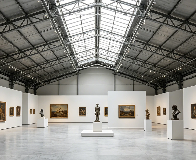 Large-span Steel Structure Museum